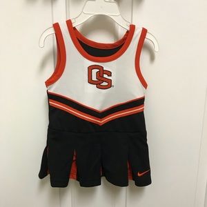 12M OSU Beavers Cheerleading Suit with Bottoms